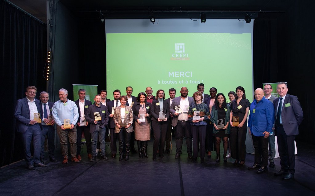 Finalistes des CREPI Awards nationaux lors de la cérémonie du 8 mars 2022 à Paris